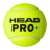 Мяч для падела HEAD Padel Pro+, 540203, уп.3 шт, FIP Approved, войлок,нат.резина,желтый за 933.30 ₽ купить в Якутске