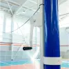 Волейбольные стойки универсальные со стаканами и механизмом натяжения троса ZAVODSPORTA за 41&nbsp;400 ₽ купить в Якутске